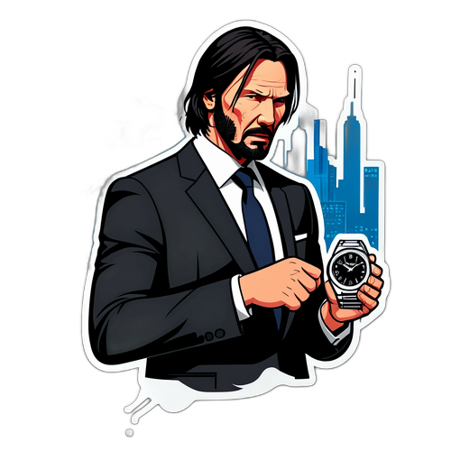 Şık John Wick Sticker’ı