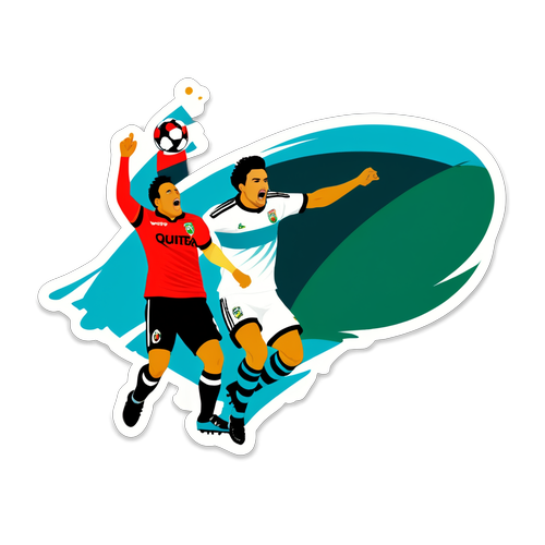 Moment of Triumph in Football