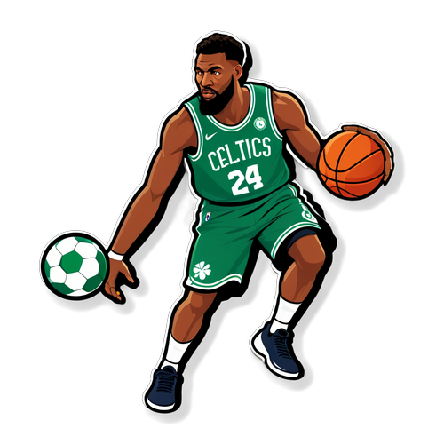 Stickers Innovadores de Baloncesto y Fútbol