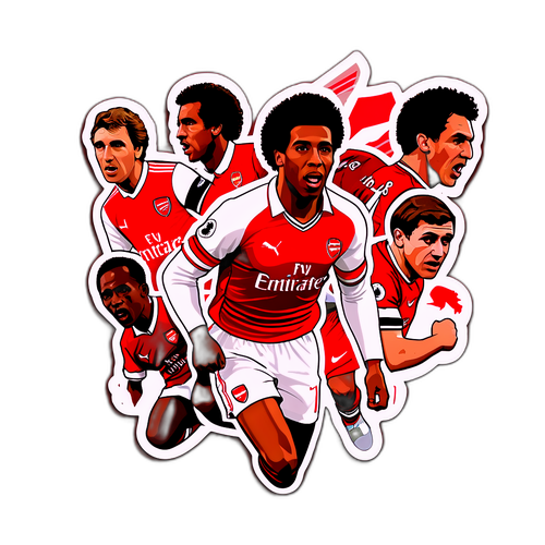 סטיקר של אגדי ארסנל