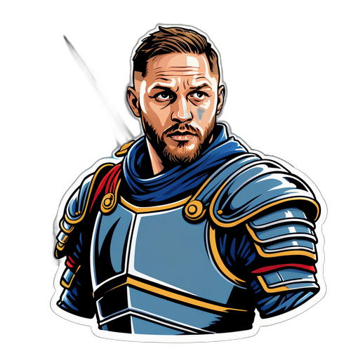 Tom Hardy Savaşçı Stickerı