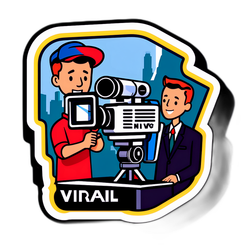 WRAL News Studio Scene Sticker