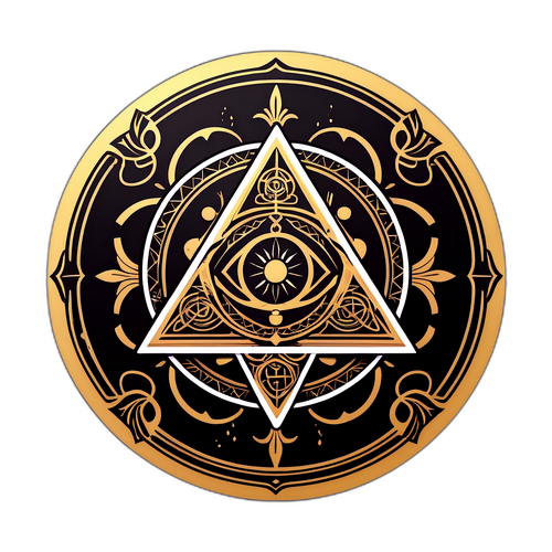 Autocollant de symbole mystique inspiré par Lord of the Mysteries