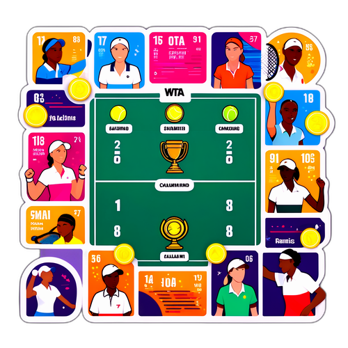 Ranking WTA jako gra planszowa