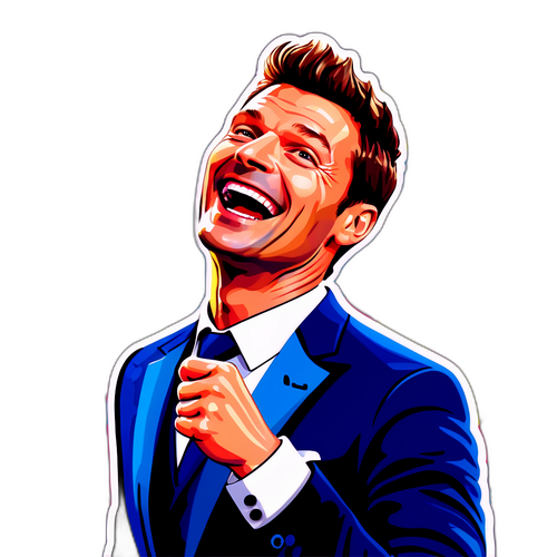 Joyful Entertainment Icon Sticker