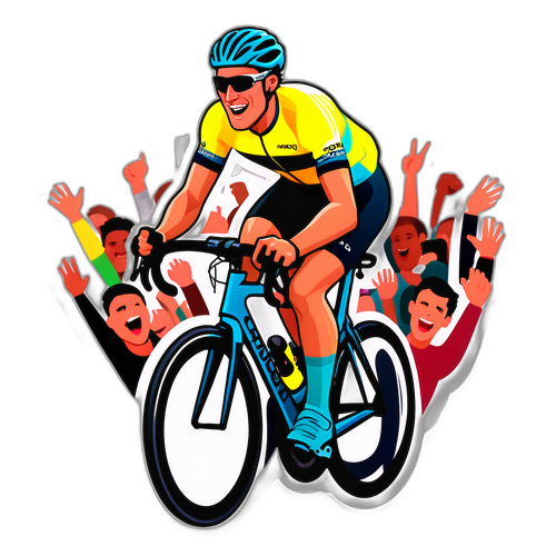 Magnus Cort Cykel Sticker