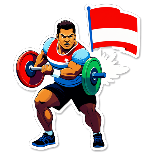 Semangat Angkat Beban Paralimpik Indonesia