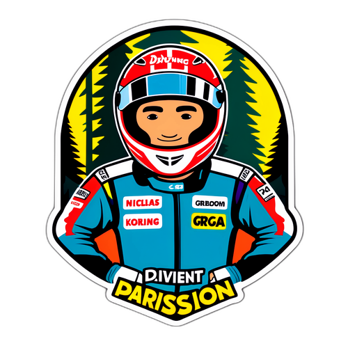 Niclas Grönholm metsässä