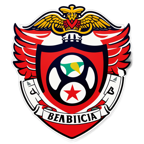 Passione e Orgoglio: Adesivo del Benfica