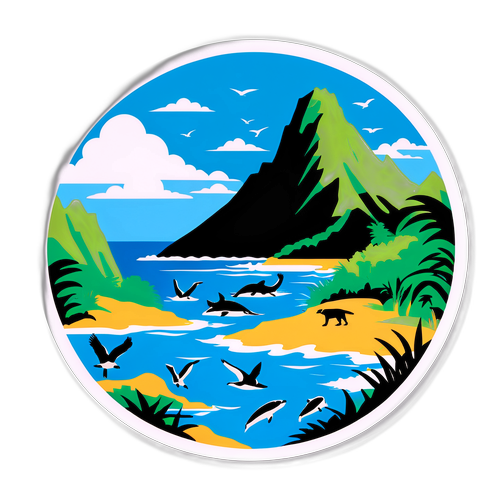 小笠原諸島の野生動物と自然の風景