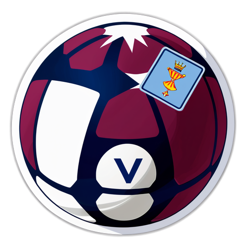 Sticker Bóng Đá Aston Villa và Tottenham