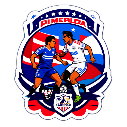 America vs Puebla Rivalry Sticker