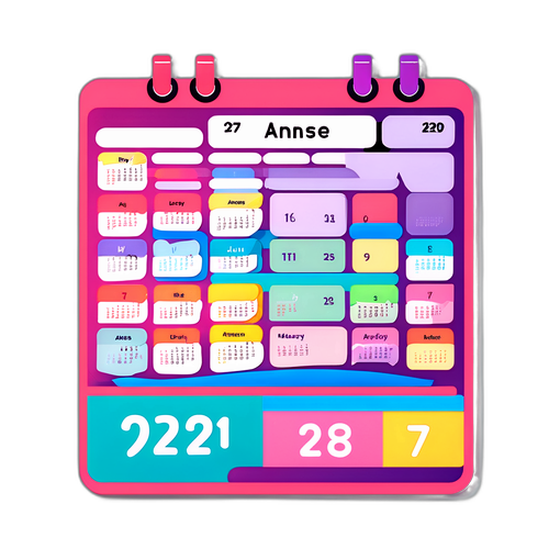 Calendario Divertido con Pagos ANSES