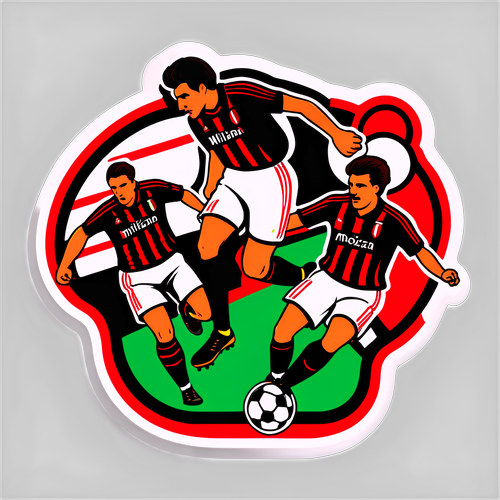 Illustration d'un match de football entre Milan et Monza