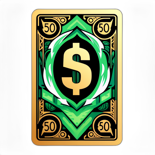 Sanatsal Yorumla 50 Dolar Banknot Tasarımı