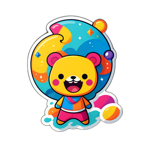 Adesivo Giocoso di Lele Mora