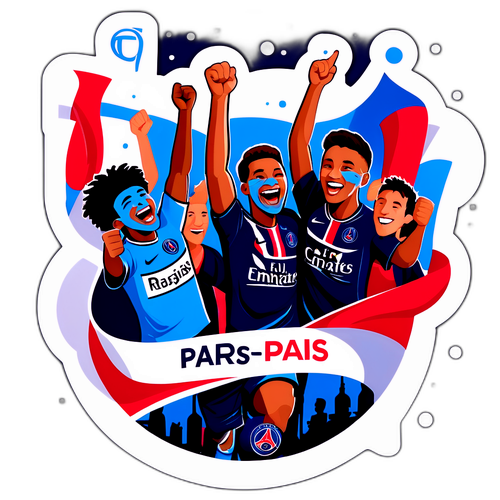마르세유와 PSG 팬들의 즐거운 응원 장면