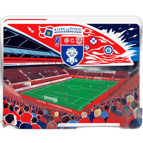 A lélegzetelállító futballmérkőzés jelenete