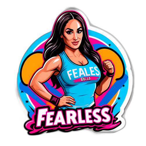Fearless Wrestling Sticker