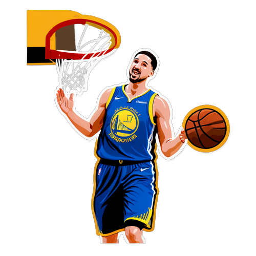 Ang 'Splash Brother' na Taga-Hagis: Klay Thompson sa Perpektong Pagkuha!