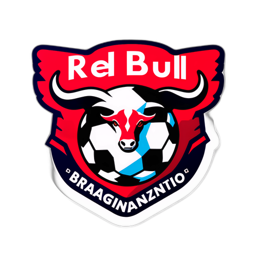 Stiker Logo Red Bull Bragantino