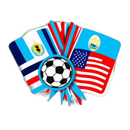 Desain Stiker Sepak Bola Antara Amerika Serikat dan Uruguay