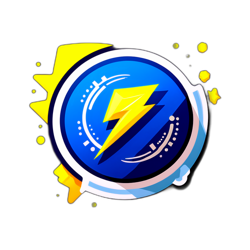 Sticker cu logo-ul Flash Score