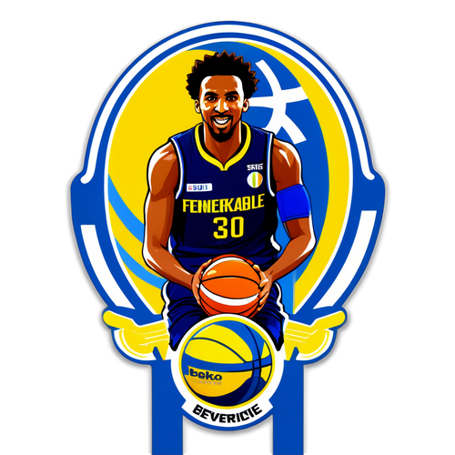 Fenerbahçe Beko Basketbol Heyecanı Sticker