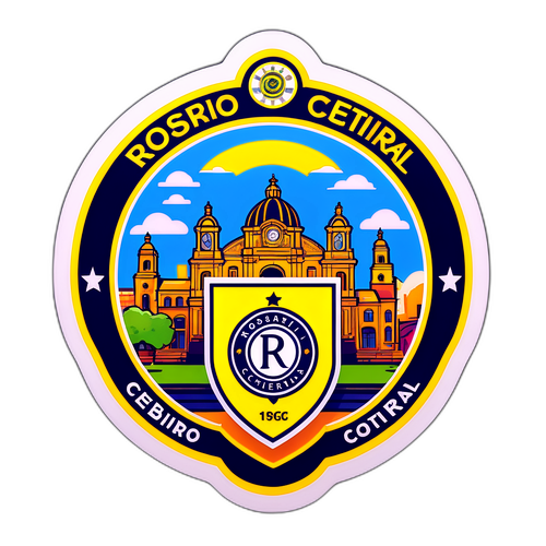 Stiker Keindahan Rosario Central