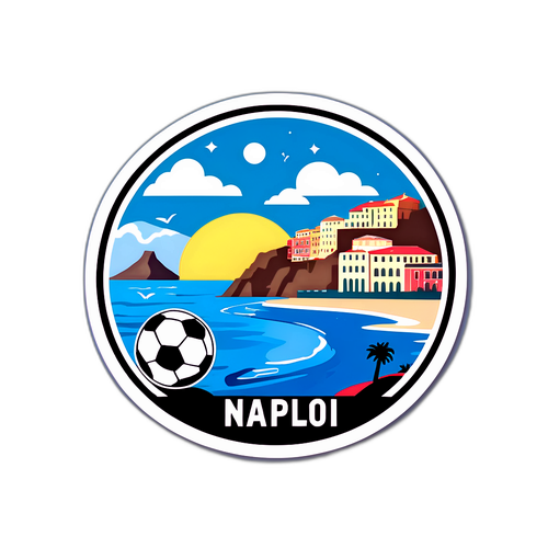 Stiker Berwarna-warni Terinspirasi oleh Pesisir Naples