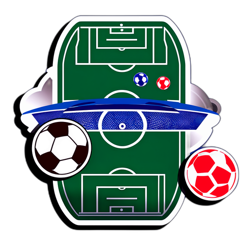 Абстрактный дизайн матча между ПСВ и Херенвен