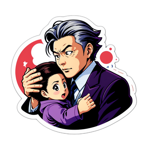 心温まる瞬間を描いたコイチ・ハネダのアイコンシーンデザイン