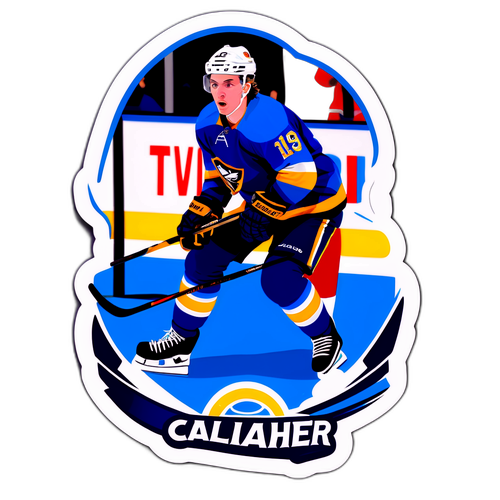 Conor Gallagher'ın En İyi Anlarını Sergileyen Spor Sticker'ı