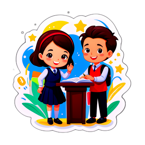师生共克考试压力
