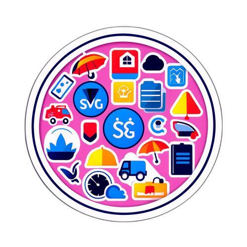 Försäkringsrelaterade ikoner