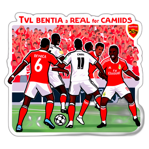Perlawanan Dinamik Benfica - Real Madrid
