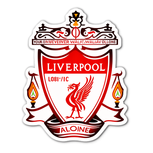 Stiker Logo Liverpool FC