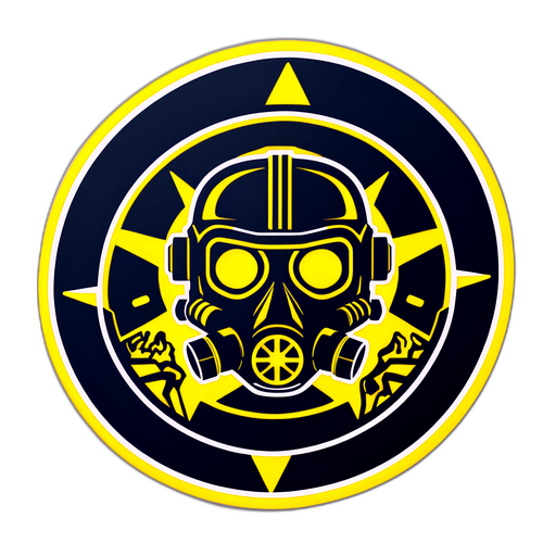 Tehlikeli Alanlar ve Uyarı Sembolleri Sticker