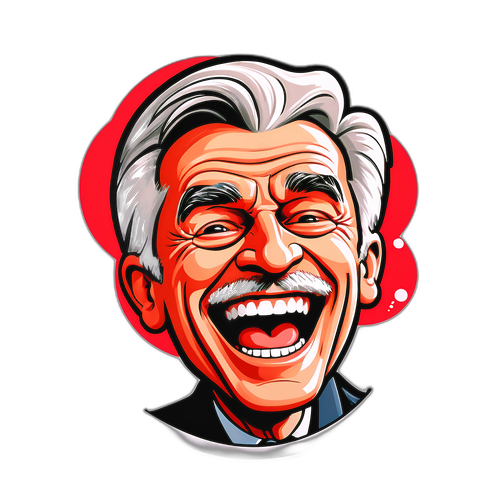 Caricatura de César Tralli Rindo