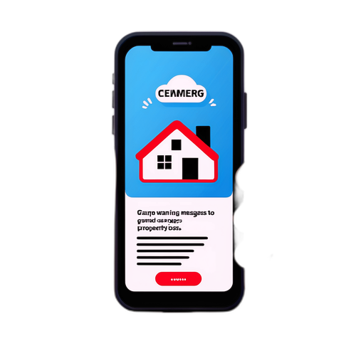 警告信息提醒用户防止财产损失