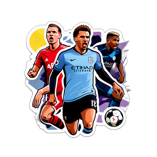 Kraftfull Premier League-sticker