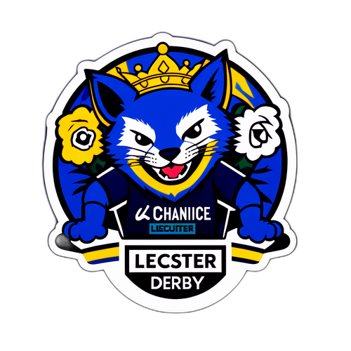 สติ๊กเกอร์แมตช์เลสเตอร์พบเดอรี่