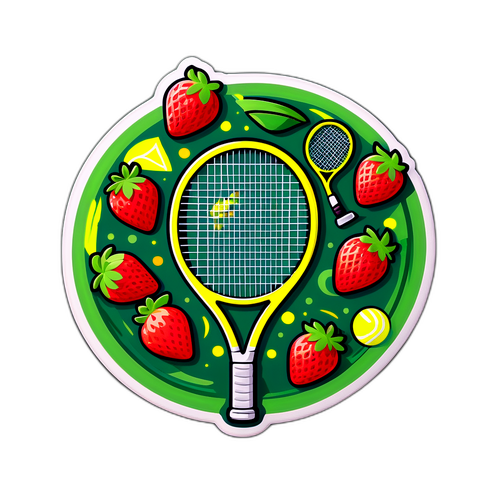 Reka Bentuk Stiker Wimbledon 2025