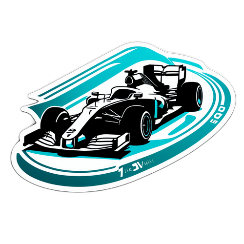 Autocolant elegant cu programul F1