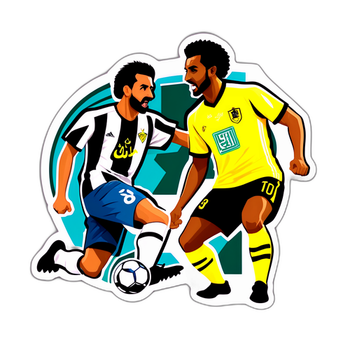 Sticker echipe Al Ittihad și Al Khaleej