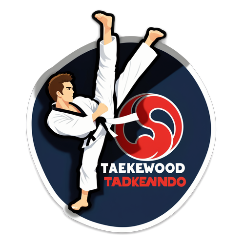 Oppdag Richard Ordemanns Utrolige Taekwondo Kicks – En Sticker som Får Hjertet til å Slå Raskere!