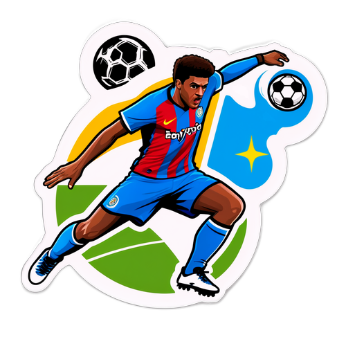 Desain Olahraga dengan Fabrício Bruno Beraksi di Lapangan Sepak Bola