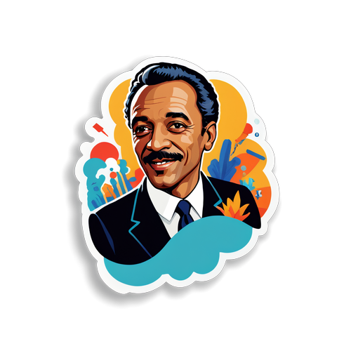 Diseño por Orlando Gill que lo representa en su contexto natural