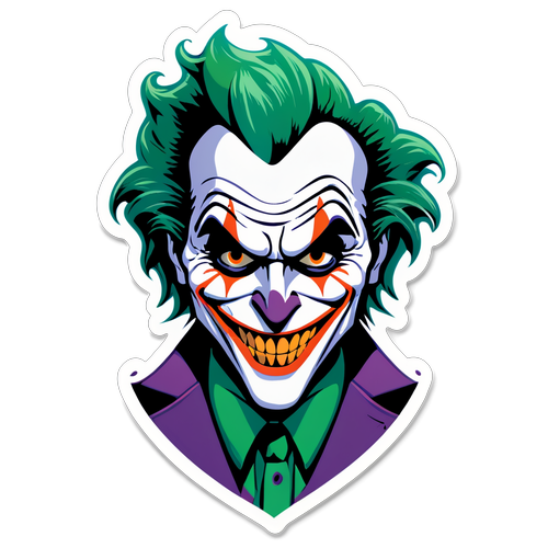 Kejutan! Sticker Joker 2 Mengungkap Dualitas Karakter dengan Gaya Unik!