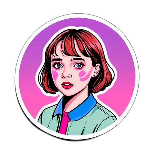 Sticker z Maią Hawke